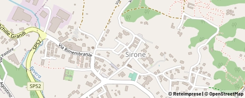 Mappa Sirone