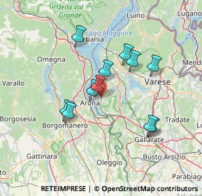 Mappa 21029 Taino VA, Italia (12.01091)