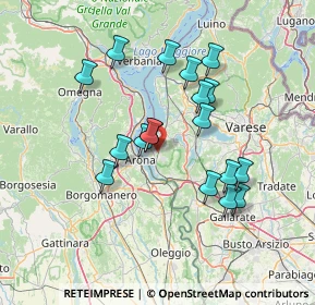 Mappa Str. Consorziale del Boccalaccio, 21029 Taino VA, Italia (12.74389)