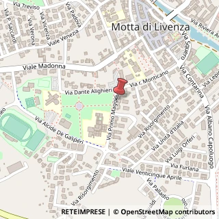 Mappa Via I° Maggio, 50, 31045 Motta di Livenza, Treviso (Veneto)