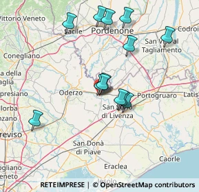 Mappa Via I° Maggio, 31045 Motta di Livenza TV, Italia (13.33923)