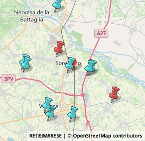 Mappa Via Piazzale Olimpia, 31027 Spresiano TV, Italia (4.14545)