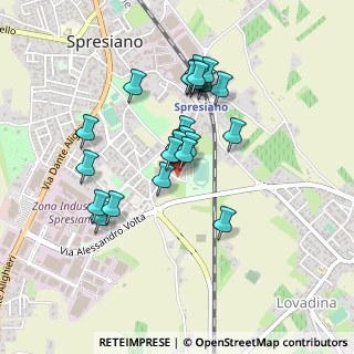 Mappa Via Piazzale Olimpia, 31027 Spresiano TV, Italia (0.384)