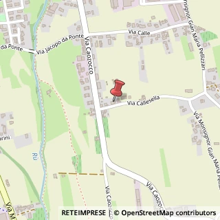 Mappa Via Callesella, 1, 31020 San Zenone degli Ezzelini, Treviso (Veneto)