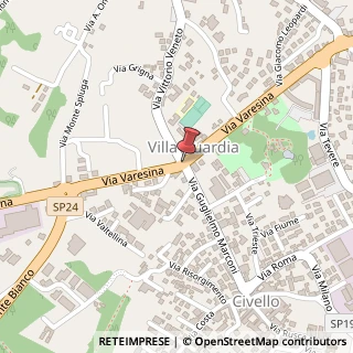 Mappa Via varesina 61, 22079 Villa Guardia, Como (Lombardia)