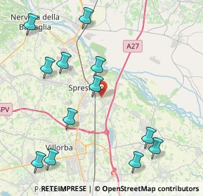 Mappa Via Giacomo Matteotti, 31027 Spresiano TV, Italia (4.9)
