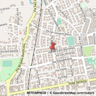 Mappa Via San C. Borromeo, 29, 36061 Bassano del Grappa, Vicenza (Veneto)