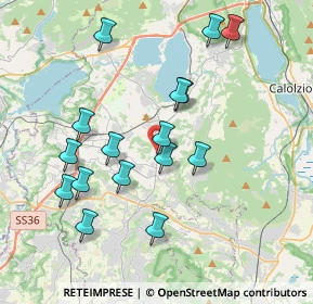 Mappa Via Campagnola, 23843 Dolzago LC, Italia (3.74063)