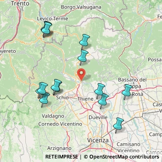 Mappa Via Venezia, 36030 Caltrano VI, Italia (17.64857)