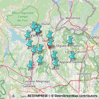 Mappa Via IV Novembre, 21040 Vedano Olona VA, Italia (6.34938)