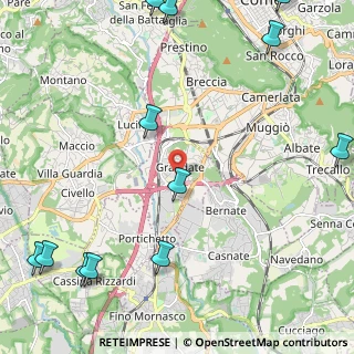 Mappa 22070 Grandate CO, Italia (3.26917)