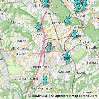 Mappa 22070 Grandate CO, Italia (2.966)