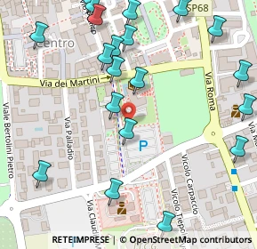 Mappa Largo Dieci Martiri, 31044 Montebelluna TV, Italia (0.1625)