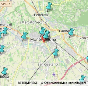 Mappa Largo Dieci Martiri, 31044 Montebelluna TV, Italia (2.67)