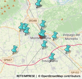 Mappa Largo Dieci Martiri, 31044 Montebelluna TV, Italia (3.48077)