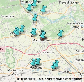 Mappa Largo Dieci Martiri, 31044 Montebelluna TV, Italia (7.373)