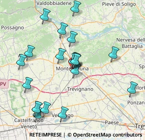 Mappa Largo Dieci Martiri, 31044 Montebelluna TV, Italia (7.938)