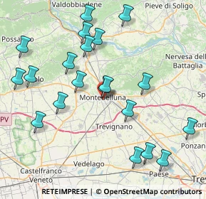 Mappa Largo Dieci Martiri, 31044 Montebelluna TV, Italia (8.775)
