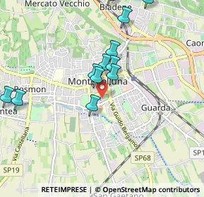 Mappa Largo Dieci Martiri, 31044 Montebelluna TV, Italia (0.93917)