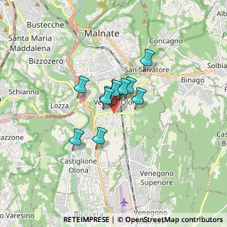 Mappa 21040 Vedano Olona VA, Italia (0.97545)