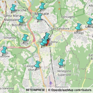 Mappa 21040 Vedano Olona VA, Italia (2.35857)