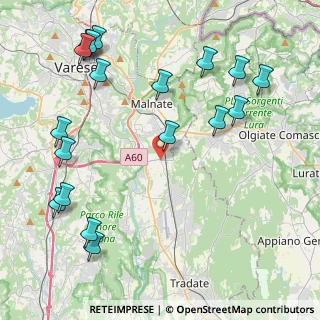 Mappa 21040 Vedano Olona VA, Italia (5.305)