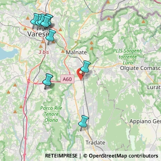 Mappa 21040 Vedano Olona VA, Italia (5.41)