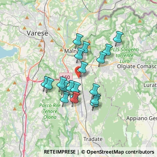 Mappa 21040 Vedano Olona VA, Italia (2.94789)