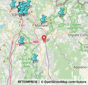 Mappa 21040 Vedano Olona VA, Italia (6.03214)