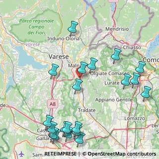 Mappa 21040 Vedano Olona VA, Italia (10.736)
