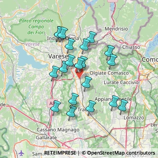 Mappa 21040 Vedano Olona VA, Italia (6.735)