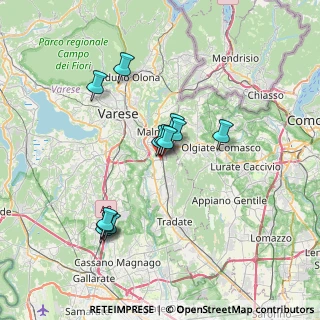 Mappa 21040 Vedano Olona VA, Italia (6.01417)