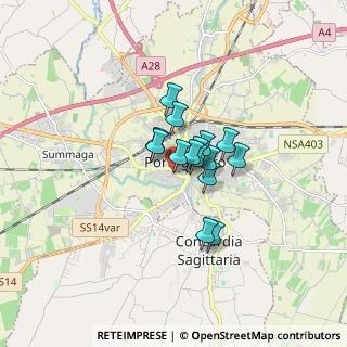 Mappa Via A. Zambaldi, 30026 Portogruaro VE, Italia (0.926)