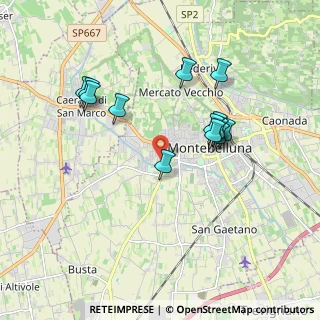 Mappa Vicolo Monte Adamello, 31044 Montebelluna TV, Italia (1.72077)