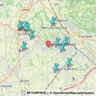 Mappa Vicolo Monte Adamello, 31044 Montebelluna TV, Italia (2.095)