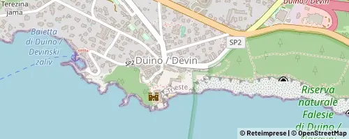 Mappa Duino-Aurisina