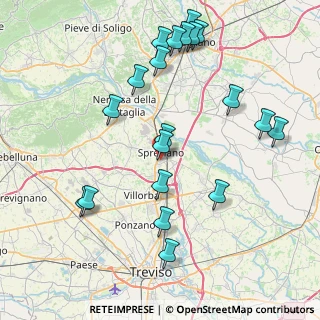 Mappa Via A.Appiani, 31027 Spresiano TV, Italia (8.9055)