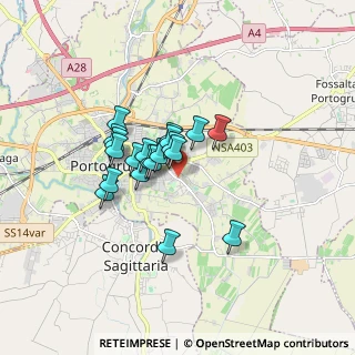 Mappa Via Antonio Fogazzaro, 30026 Portogruaro VE, Italia (1.18)