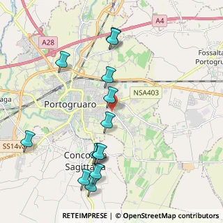 Mappa Via Antonio Fogazzaro, 30026 Portogruaro VE, Italia (2.22462)
