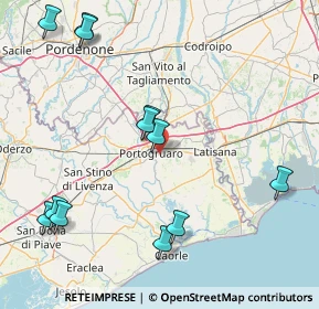 Mappa Via Antonio Fogazzaro, 30026 Portogruaro VE, Italia (19.51083)
