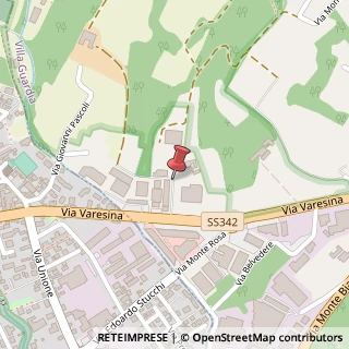 Mappa Viale corsica 42, 22100 Villa Guardia, Como (Lombardia)