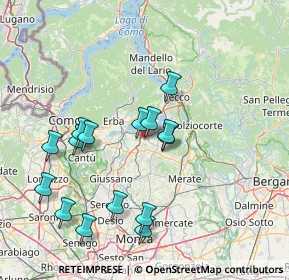 Mappa 18A, 23846 Garbagnate Monastero LC, Italia (15.03467)