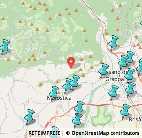 Mappa Contra Pianezzola, 36063 Marostica VI, Italia (6.1085)