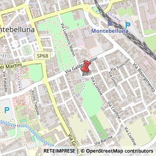 Mappa Via Tronconi,  3, 31044 Montebelluna, Treviso (Veneto)