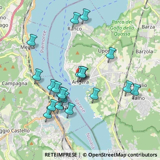 Mappa Via Mario Greppi, 21021 Angera VA, Italia (1.937)