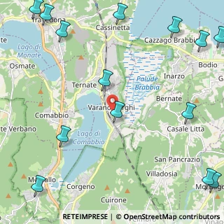 Mappa 21020 Varano Borghi VA, Italia (3.43214)