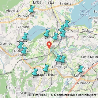 Mappa Via Valassina, 22040 Monguzzo CO, Italia (2.08714)