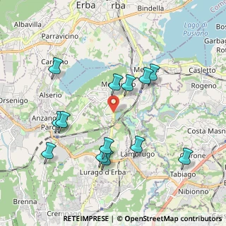 Mappa Via Valassina, 22040 Monguzzo CO, Italia (2.01846)