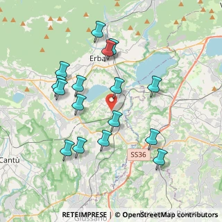 Mappa Via Valassina, 22040 Monguzzo CO, Italia (3.81188)