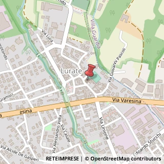 Mappa Via Umberto I, 16, 22075 Lurate Caccivio, Como (Lombardia)